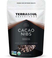 Terrasoul Superfoods front pouch showing organic label and 2 lb pack benefit