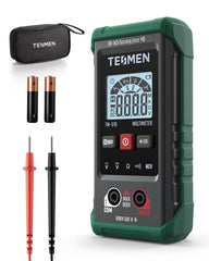 TESMEN TM-510 front view showing dial and screen, clear controls for quick readings