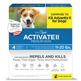 TevraPet front packaging showing medium-dog protection and clear benefits