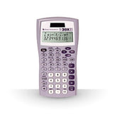 Texas Instruments TI-30X IIS front packaging showing lavender case and white bezel for clarity