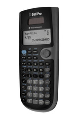Texas Instruments TI-36X Pro MultiView display showing MathPrint for clearer textbook-style math