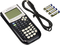 Texas Instruments TI-84 Plus front view showing clear display and durable build for reliable use