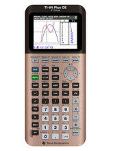 Texas Instruments front view showing Rose Curve Gold design and durable build benefit