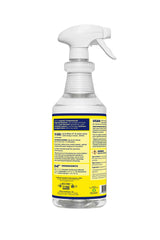 THE AMAZING WHIP-IT spray nozzle in action removing a fresh spill effectively