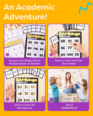 THE BAMBINO TREE family playing BAMBingo, encouraging cooperative learning