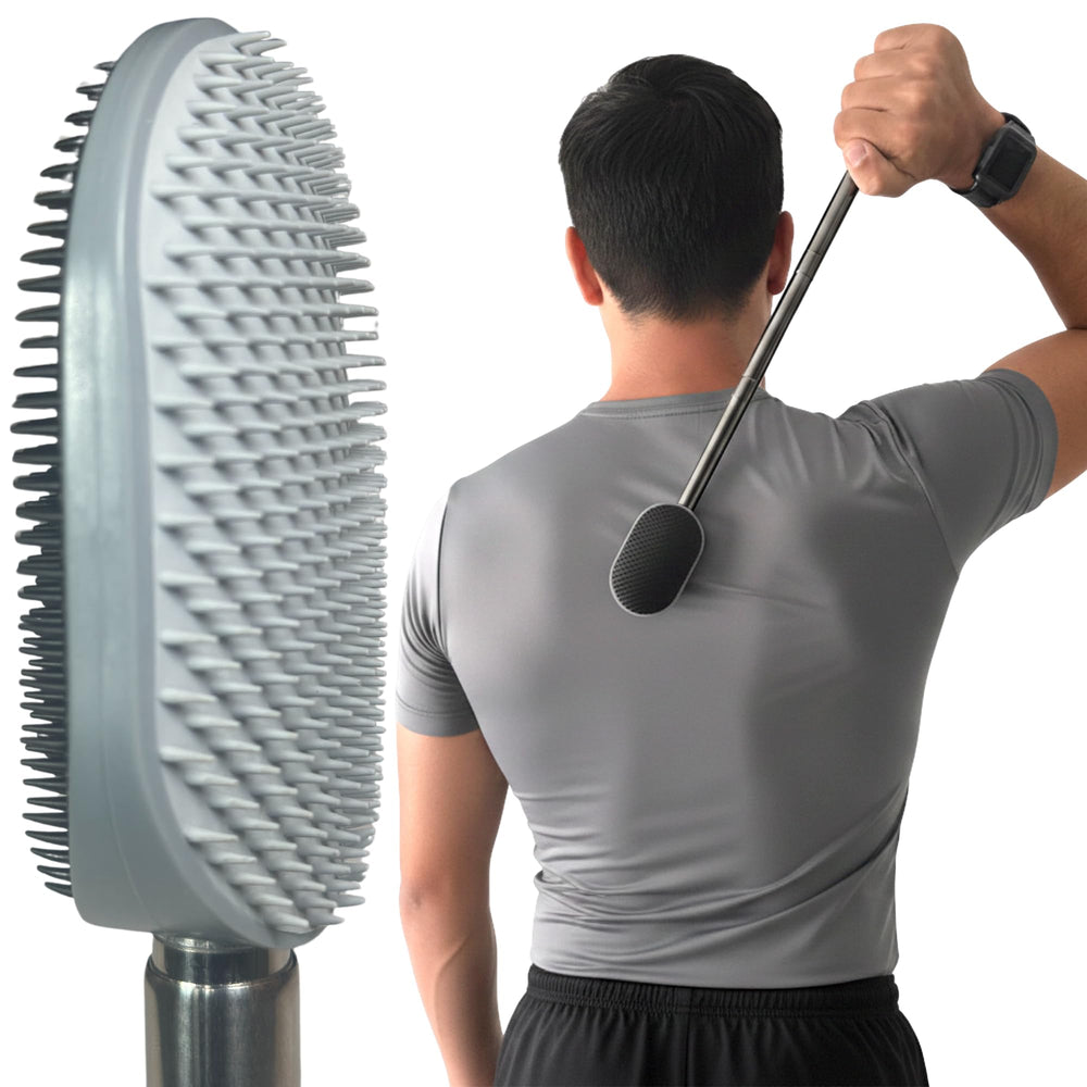the body scratcher front packaging shows product and benefit quick relief