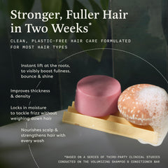 The Earthling Co. shampoo bar close-up texture demonstrating smooth lathering slip