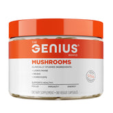 The Genius Brand front bottle view showing product clarity and quality