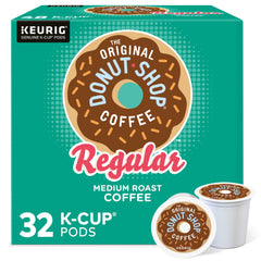 The Original Donut Shop front packaging showing 32-count, great convenience