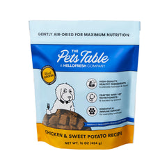 The Pets Table front packaging showing product and benefits