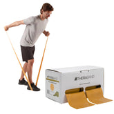 THERABAND gold roll front packaging showing professional dispenser and color-code benefits
