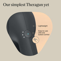 TheraGun Standard Ball attachment shot showing versatile muscle activation benefit