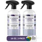 Therapy front packaging showing two 16 oz lavender cleaner bottles for lasting shine