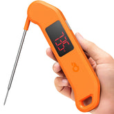 ThermoMaven front view LED display showing bright instant reading for clear visibility