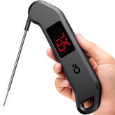 ThermoMaven front view showing ergonomic handle and LED for clear readings