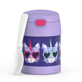 THERMOS Cool Caticorns front view showing colorful kid-friendly design and durable construction