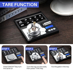 THINKSCALE close-up backlit LCD display offering clear readable measurements