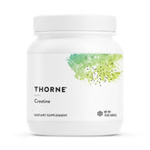 THORNE front packaging showing clean label and serving count benefit clarity