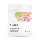 THORNE front canister showing product branding and servings for clear selection benefit
