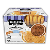 Three Dog Bakery front packaging showing variety pack and freshness benefit