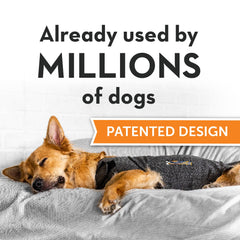 Thundershirt close-knit fabric texture demonstrating breathable comfort by Thundershirt
