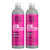 TIGI Self Absorbed front packaging showing full duo and benefits