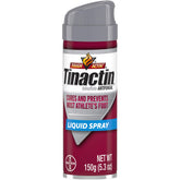Tinactin front packaging showing brand and nozzle for quick application benefit