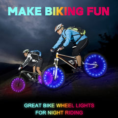 TINANA mounted on wheel front view improving nighttime visibility