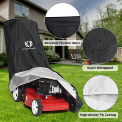 TITANCOVERS double drawstring hem detail securing cover against wind