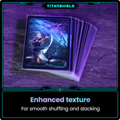 TitanShield stacked sleeves beside a ruler showing dimensions and fit accuracy