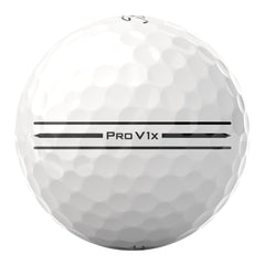 Titleist Pro V1x in-play tee shot action demonstrating higher flight