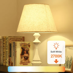 TJOY bulb next to hand illustrating compact A19 size and convenience