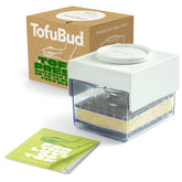 TofuBud press front view showing compact design and clean lines for quick pressing