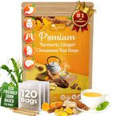TOG999 front packaging showing 120 tea bags and product benefits