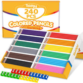 Toidgy front packaging showing full 240 pencil bulk value