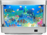 Tokenkuko front view showing aquarium lamp and calming glow benefit