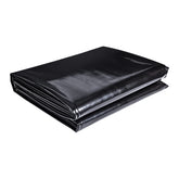 ToLanbbt front view of 7x10 ft liner showing durable black finish and benefit of easy coverage