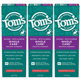 Tom's of Maine front packaging showing product and benefits