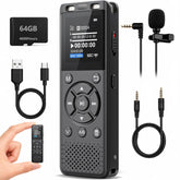 Tonfarb front view showing compact recorder and buttons for easy capture