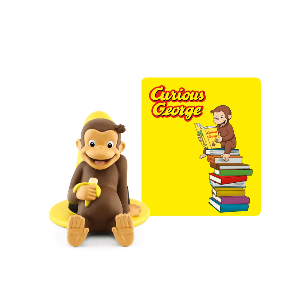 Tonies Curious George front view showing friendly design and durable construction
