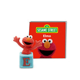 Tonies Elmo figure front view showing colorful design and easy handling