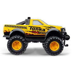 Tonka pickup bed with fold-down tailgate showing easy loading benefit