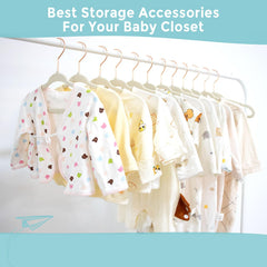 Tonswachic hangers with clips holding skirt and pants for versatile storage