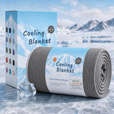Topcee queen blanket front view showing full coverage and cool comfort