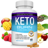 Toplux Keto Burn front packaging showing product and benefits