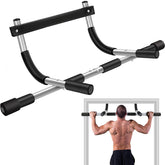 TOPOKO front view showing full doorway pull up bar and sturdy frame benefits