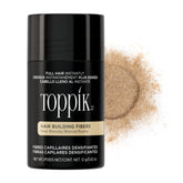 Toppik medium blonde front packaging showing product benefit for fuller hair