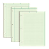 TOPS front view of three-pack pads showing packaging and format benefit