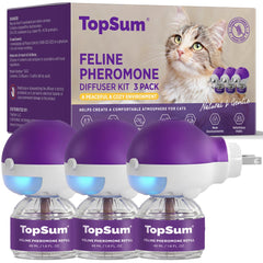 TopSum front packaging showing three diffusers and calm environment benefit