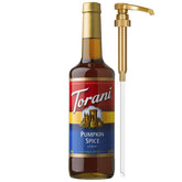 Torani front bottle showing label and seasonal appeal for easy recognition